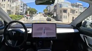 First Drive on Tesla Full Self-Driving Beta 11.4.4