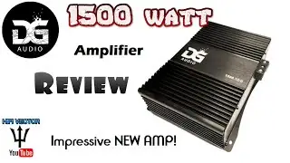 Big POWER! DG Audio Amp Dyno 1500 watt amplifier 1500.1DG