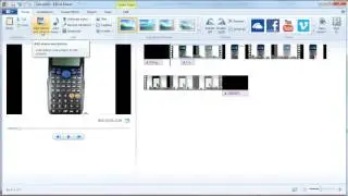 Movie Maker: taking a snapshot image and inserting an image