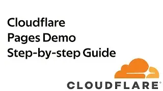 How to deploy a static site to Cloudflare Pages step by step guide