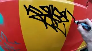 GRAFFITI TAGGING/ Handstyle/ Bombing/ REBEL813/ BURS/ SHO