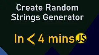 How to generate Random Strings using JavaScript