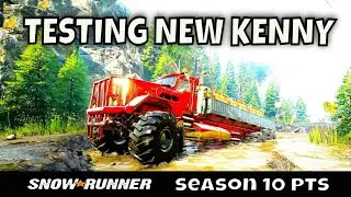 Snowrunner Season 10 Gameplay With The All-new Kenworth 963