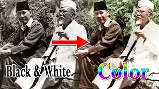 Tutorial Photoshop: Mengubah foto hitam putih menjadi berwarna