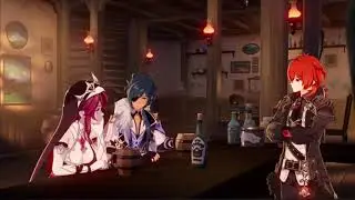 ROSARIA KAEYA DILUC TAVERN CUTSCENE GENSHIN IMPACT