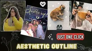 OUTLINE DROWNING PHOTO EDIT | INSTAGRAM TRENDING PHOTO EDIT | INSTAGRAM STORY IDEAS |