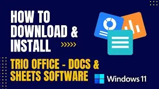 How to Download and Install Trio Office - Docs & Sheets Software For Windows