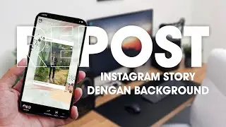GAMPANG! CARA REPOST IG STORY DENGAN BACKGROUND TANPA APLIKASI
