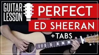 Perfect Guitar Tutorial - Ed Sheeran Guitar Lesson 🎸 |Solo + Fingerpicking + Chords + Guitar Cover|