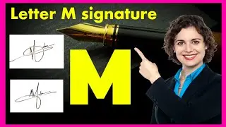 Most stylish M signature style | Signature style of M | M signature