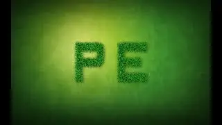 1 minute Photoshop - How To Create Grass Text Effect