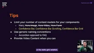 GatsbyCamp Fall | Scale Your Website With Flexible Content Models