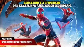 BERSATUNYA 3 SPIDERMAN MELAWAN MUSUH ANTAR UNIVERSE | ALUR CERITA FILM