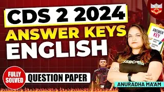 CDS 2 2024 English Question Paper Answer Keys and Analysis