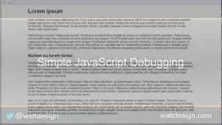 How to Debug JavaScript