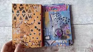 Art journal - Art Journal Collage, , Journal, Emotions Art Journal, Mixed Media Collage