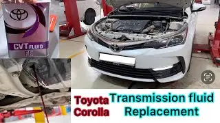 Toyota Corolla Transmission Fluid Replacement 2012-2023