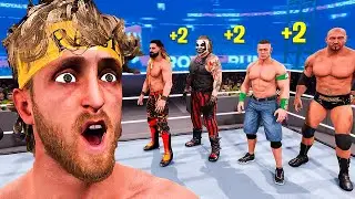 Every Elimination Levels Up Logan Paul!