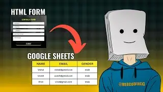 🚀How to Send HTML Form Data Into Google Sheets: The Ultimate Guide!