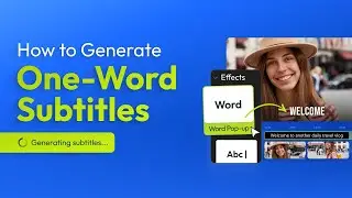 Create Subtitles For Videos Word By Word