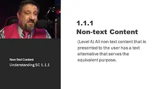 WCAG Wednesday: SC 1.1.1 - Not Text Content