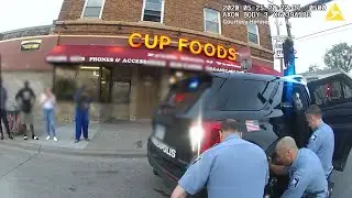 Graphic content: Body camera footage shows bystander reaction to police killing of George Floyd