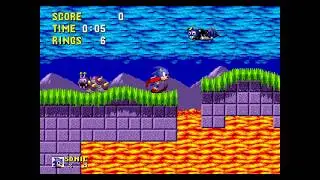 Sonic The Hedgehog - Marble Zone Act 1 - 47 seconds 