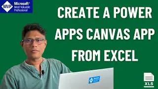 How to Create a Canvas App in Power Apps from an Excel | Power Apps Tutorials