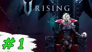 Первый взгляд на игру V Rising | Лучшая ММОRPG про вампиров ?