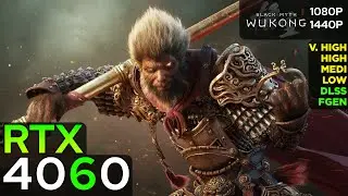 Black Myth: Wukong - RTX 4060 (1080p/1440p) - Benchmark Tool