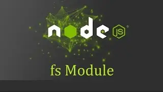 Node js Tutorial for Beginners - 8 - fs module