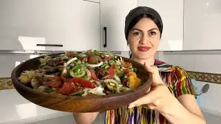 Qurutob/ Qurtoba/Куртоба / Таджикская кухня/ национальная блюдо/ Traditional food of Tajikistan