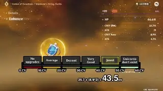 How to get above 40 crit value artifacts