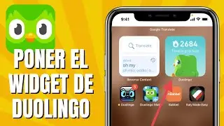 Cómo ACTIVAR El Widget De DUOLINGO | Poner El Widget De Duolingo