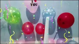 Waw.. Banyak sekali Mainan dan Balon warna warni