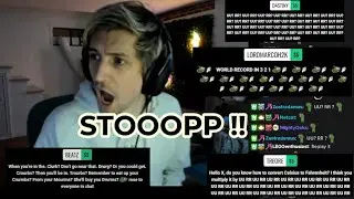 xQc mods allows Chat to Dance with UU RR without skipped until X manually skip it - 