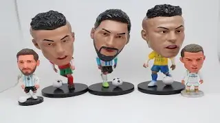 Фигурки футболистов | Messi and Ronaldo toys