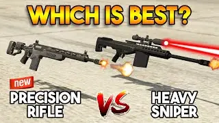 GTA 5 ONLINE : PRECISION RIFLE VS HEAVY SNIPER (WHICH IS BEST?)