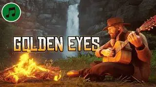 Golden Eyes | Relaxing Western Guitar Music | Red Dead Redemption 2 Landscape & Ambience [4K]