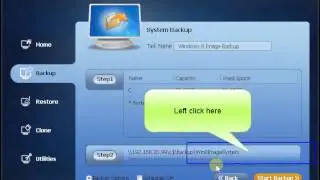 How to backup system image to a network share folder in AOMEI Backupper for Windows 7,8 and 8.1