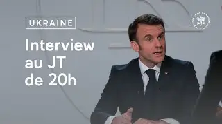 Au 20h de TF1 et de France 2 sur le soutien de la France à l'Ukraine.