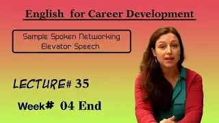 English for Career Development l Lecture# 35