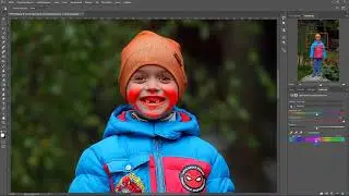 Как в фотошоп убрать покраснение на коже