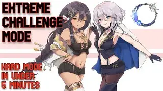 [Azur Lane] Extreme Challenge Mode First Run - Gemini Hard Mode in Under  5 Minutes