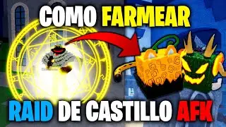 🤔COMO FARMEAR RAID CASTILLO AFK EN BLOX FRUITS🍎