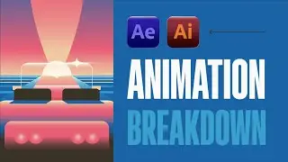 Satisfying Retro Animation Breakdown in After Effects #animation #design #aftereffects #edit