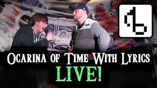 "Ocarina of Time With Lyrics" LIVE PERFORMANCE! - Brentalfloss