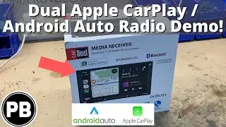 Dual CarPlay / Android Auto Radio Unboxing and Demo | DCPA701