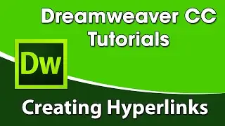 Dreamweaver CC Training - How to Create Hyperlinks in Dreamweaver