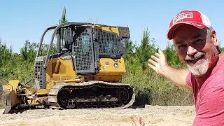 Wild Land FIRE FIGHTING with John Deere Bulldozer!